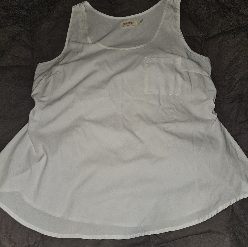 Faded glory side cinch flattering tank top